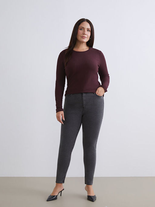 Slim Fit Kad?n Jean Pantolon