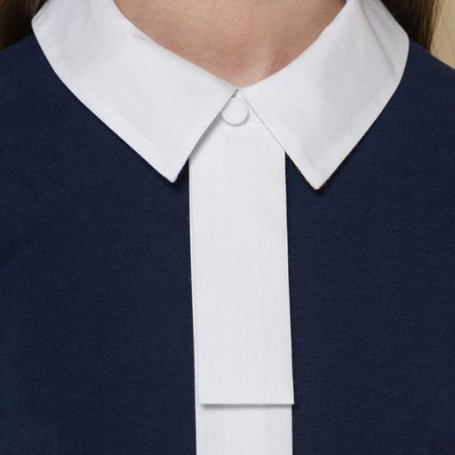 PELICAN, джемпер для девочек, Темно-синий  фото 3