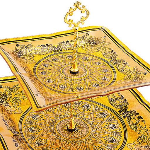 7020-101 Этажерка 2 уровня, квадрат (х6) - Mayer&boch фото 2