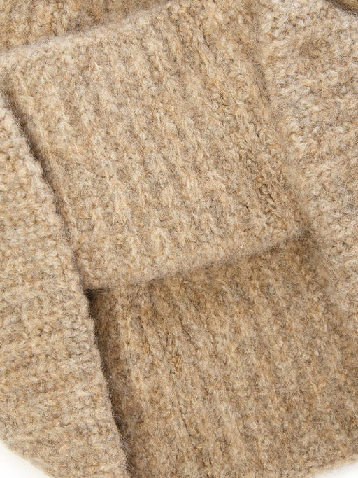 Шапка жен. шерсть + акр LB-J440014 grey-beige - Labbra фото 12