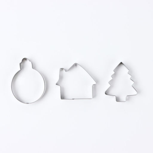 Формы для выпечки новогодние Игрушки, 3 шт. - KONFINETTA фото 2