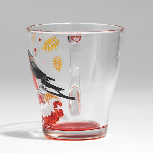 Кружки стеклянные новогодние Снегири!, набор 2 шт. - Дорого внимание фото 16