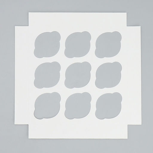 Цена за 5 шт. Коробка складная на 9 капкейков новогодняя с окном «Зима подарит чудеса!», 25×25×10 см