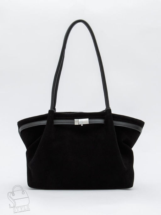 Сумка женская кожаная 990181NN black Natale Navetta