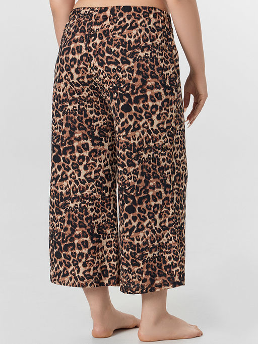 Комплект домашний женский коричневый с леопардовым принтом - Mark formelle фото 7