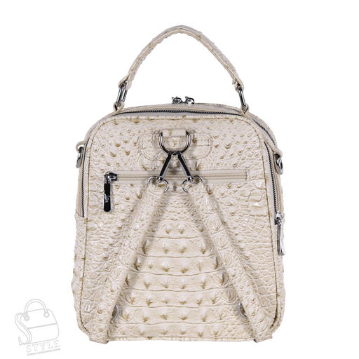Рюкзак женский 69123-1 beige Velina Fabbiano-Safenta/50 в Новосибирске