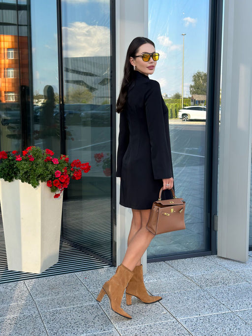 Платье AURA 3276-176 черный - Bagira anta фото 3