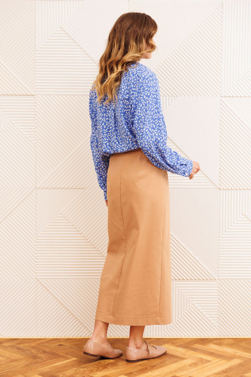 Юбка Gizart 35348/1 мокко мусс  фото 4