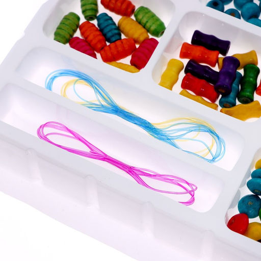 Набор для бисероплетения, 10 видов бусин, в пакете - Simaland фото 4