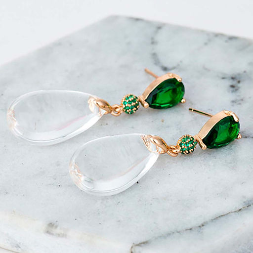 Серьги длинные на гвоздиках арт. 11 6571 (id 245854) - Rada фото 2