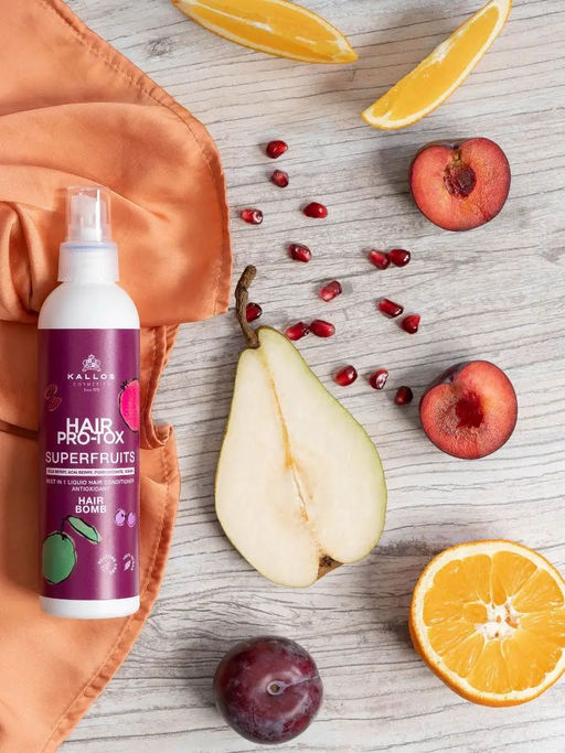 Kallos Спрей кондиционер для волос Суперфрукты несмываемый 200мл - Kallos cosmetics фото 6