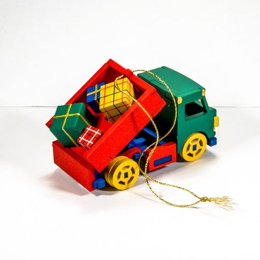 Елочные игрушки: Грузовичок 6029 - Idh фото 4