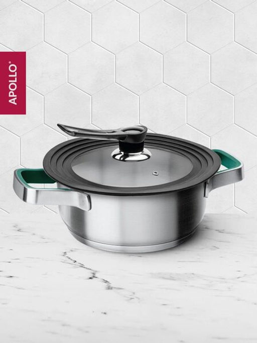 Крышка универсальная с силиконовым ободком APOLLO Quattro (22/24/26/28 см) фото 6