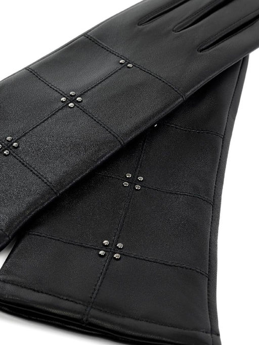 Перчатки женские 100% ш IS712 black - Eleganzza фото 3