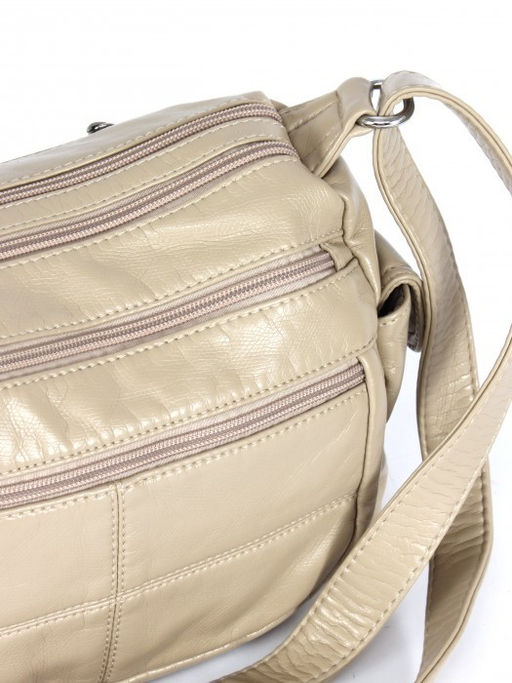 Сумка женская искусственная кожа Guecca-115, 2отд, плечевой ремень, бежевый SALE 264038 - Adelia фото 8