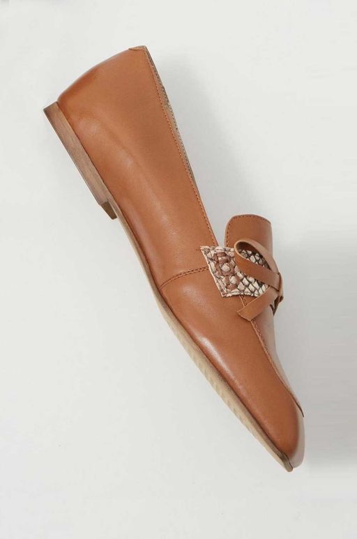 Туфли, коньячные - Heine фото 6