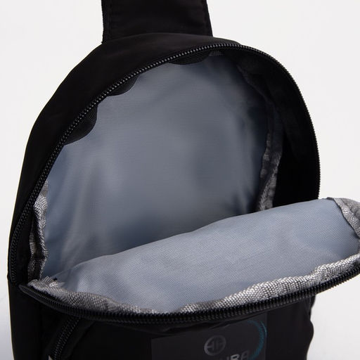 Сумка слинг молодёжная TEXTURA, из текстиля, цвет чёрный  фото 6