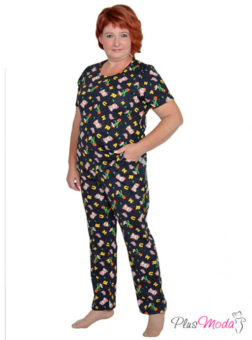 Футболка Модель №1303 размеры 44-84 - Plusmoda фото 10