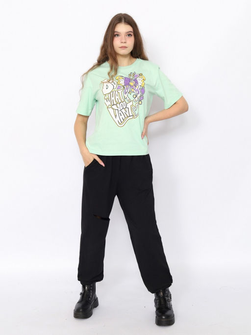CRB wear / CWSW 60331-37 Футболка женская,зеленый/Ex.Cherubino  фото 3