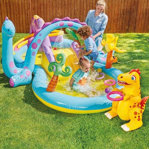 Центр игровой водный Диноленд 333х229х112см, от 3-х лет INTEX  фото 8