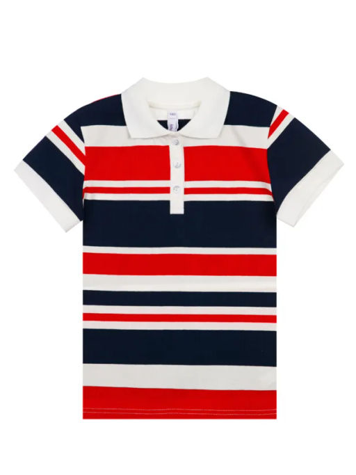 PlayToday / Джемпер трикотажный с воротником поло для девочек  фото 4