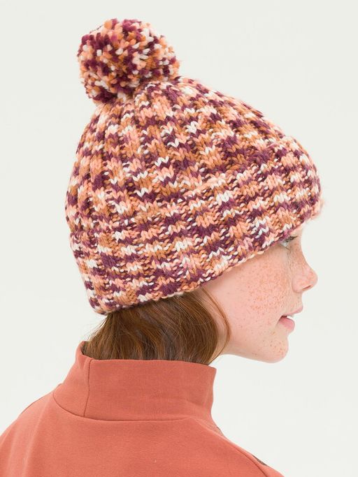 PELICAN, шапка для девочек, Бордовый фото 2