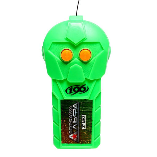 Вертолёт радиоуправляемый Штурм в небе, свет, работает от батареек, цвет зелёный - Автоград фото 4