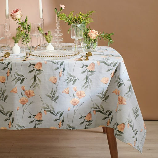 Скатерть Этель Yellow poppies 149?110 см, 100% хлопок, репс 210 г/м?