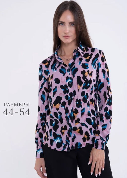 рубашка с длинным рукавом приталенного силуэта - Трика фото 6