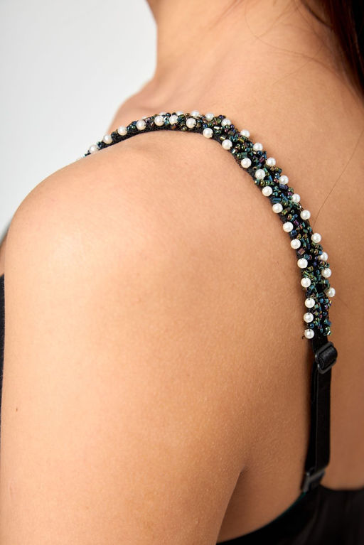 Платье ANELLI 1180 черно-зеленое-двухстороннее  фото 2