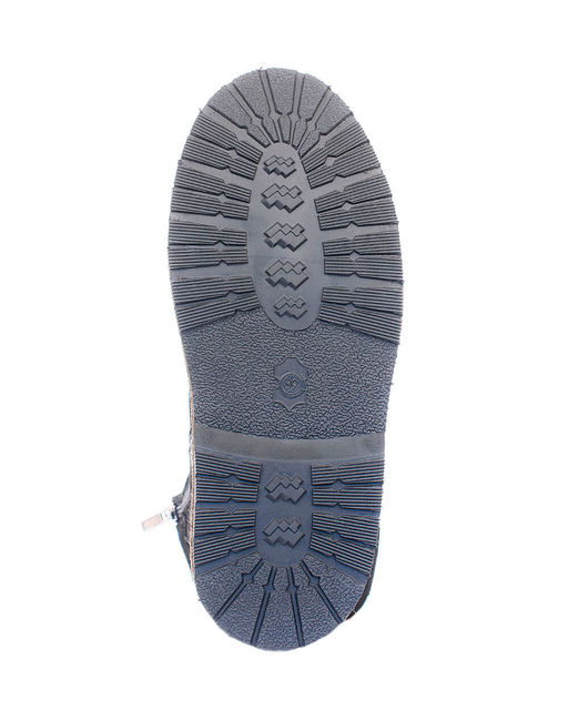 Полусапоги женские на войлочной подошве., Замша, овчина, войлок, лепесток