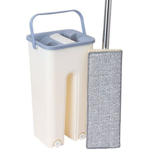 Ведро с вертикальным отжимом и шваброй Моп / S2-2 /уп 24/ бежевый - Галеонтрейд фото 7