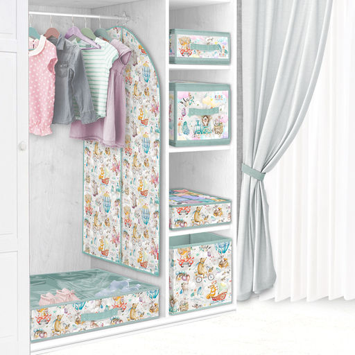 Короба стеллажные, без крышки, 15*31*31 см, набор 4 шт., ПУТЕШАСТИКИ, шт - Valiant фото 6