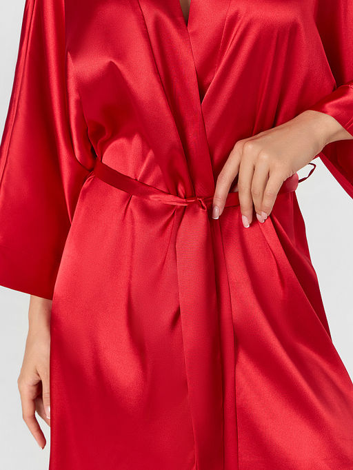 Пеньюар женский красный - Mark formelle фото 4