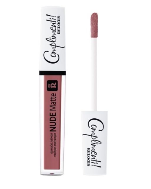 RELOUIS Помада жидкая матовая т.25 Nude Matte Complimenti ! Relouis фото 2