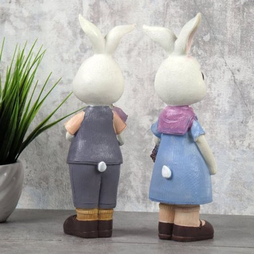 Фигурка Кролик 22 см / 9776 /уп 72/Пасха (Девочка) - ГалеонТрейд фото 8