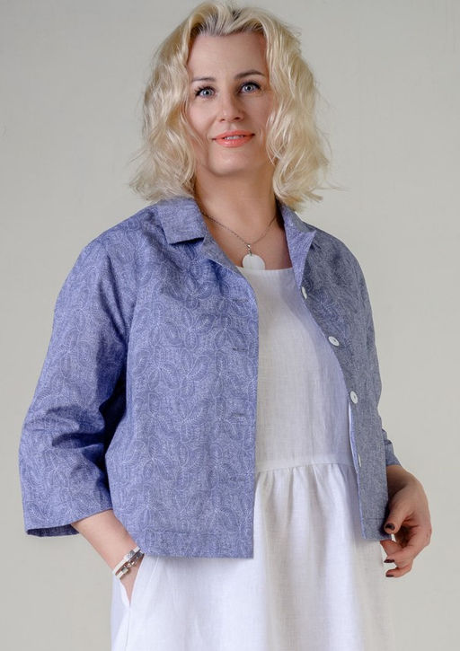 жакет 100% хлопок - Новый лен фото 18