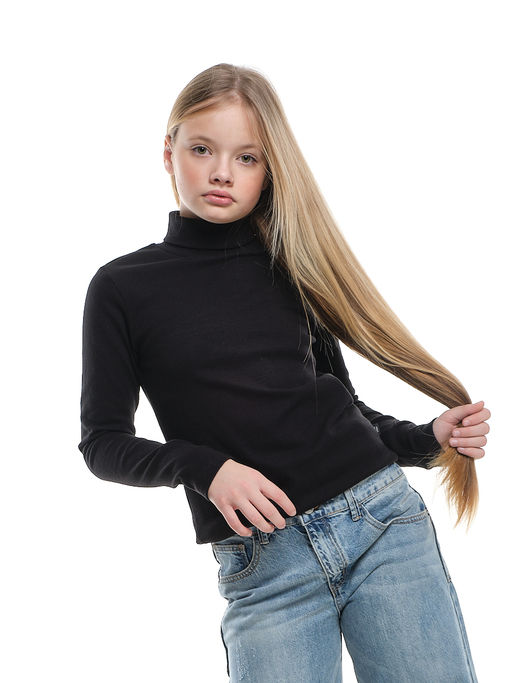 Водолазка 22-0390 синий - Mini maxi фото 13