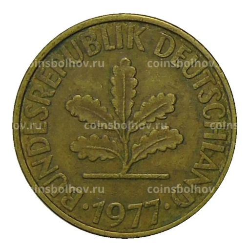10 пфеннигов 1977 года F Германия