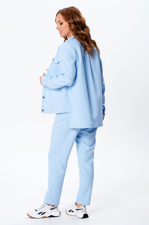 Костюм Liona Style 694 нежно-голубой  фото 4