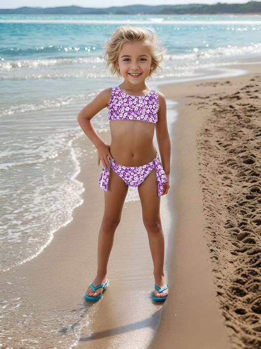 Костюм купальный (топ и бикини) д/дев.Ариэль