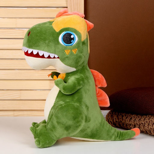 Мягкая игрушка «Динозаврик», 30 см, цвет зелёный