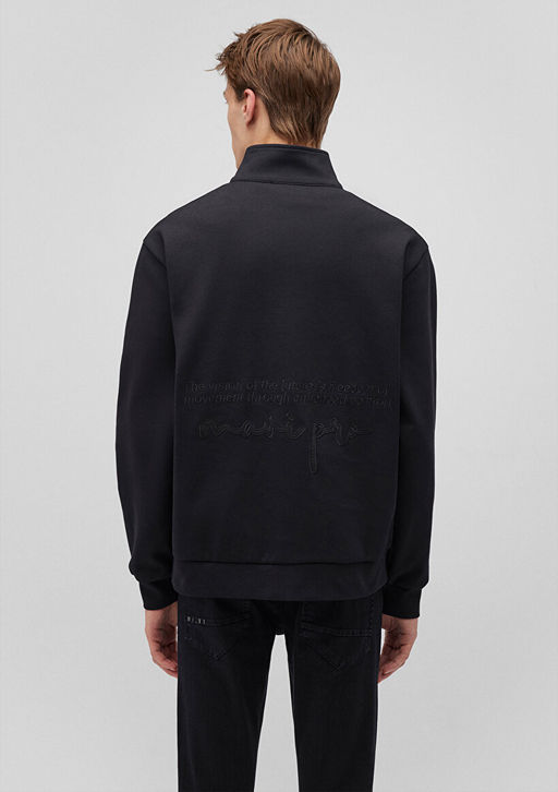 Mavi Pro Yar? Fermuarl? Siyah Sweatshirt  фото 5