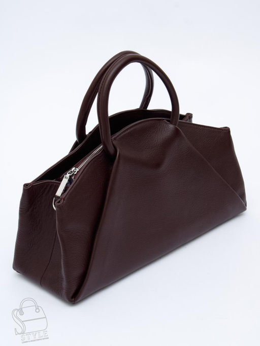Сумка женская кожаная 1009M wine red Polina&Eiterou в Новосибирске