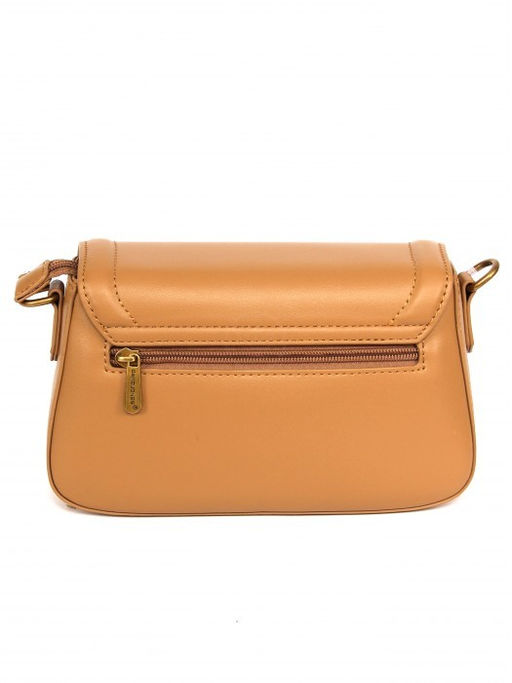 Сумка женская искусственная кожа DJ-CM 6961A-L.BROWN, 1отд, плечевой ремень, карамель SALE 262220 - Adelia фото 7