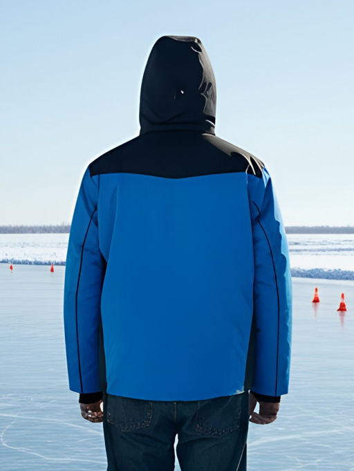 Горнолыжная куртка мужская зимняя голубого цвета 7611Gl - Mtforce фото 24