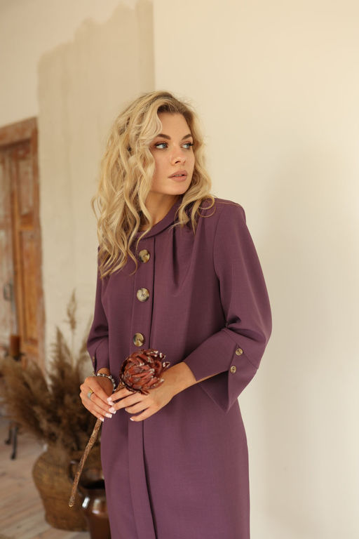 Платье AMORI 9782 слива  фото 2