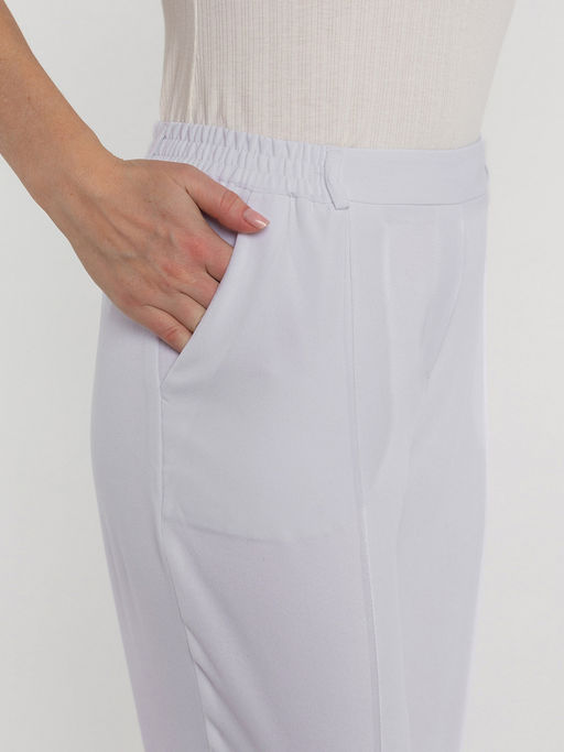 Брюки из легкой костюмной ткани (вишер, турецкий лен), со стрелками