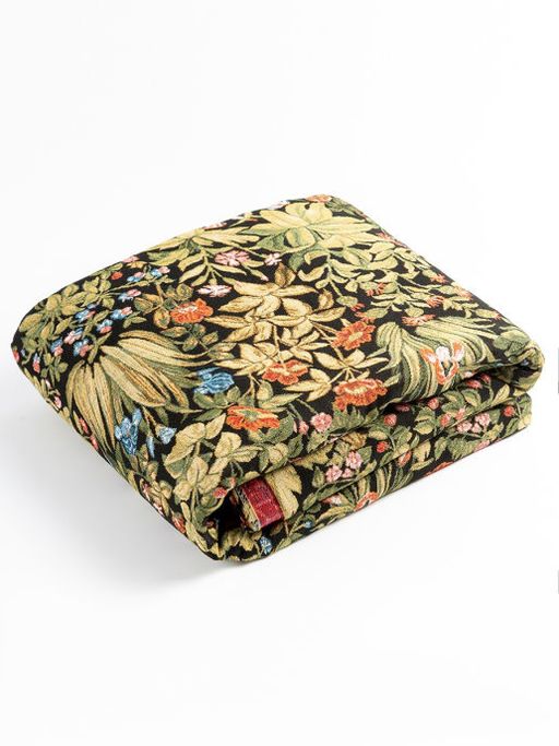 Ирис голубой Моррис 3410 - гобеленовое покрывало - Гобеленглавснаб фото 3