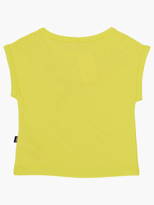 Футболка для девочки UD 2854 желтый - Mini maxi фото 6